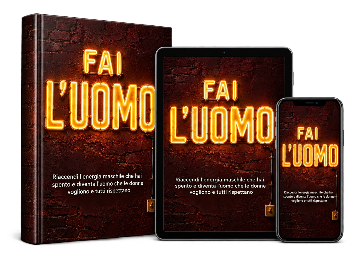 La guida Fai l'Uomo su libro, tablet e telefono